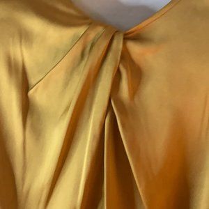 Crew neck  long sleeve slik  blouse size 1x